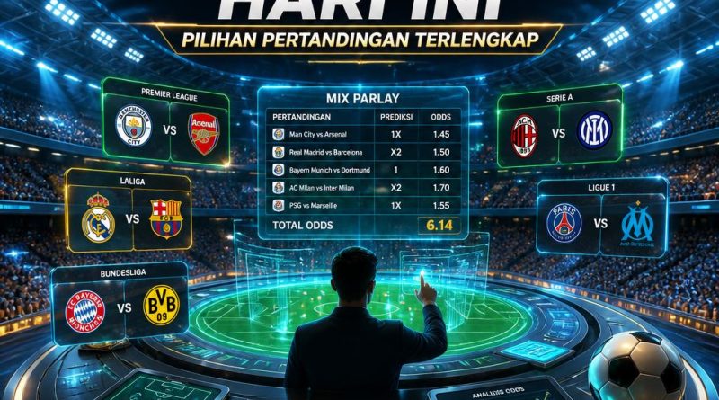 taruhan mix parlay: strategi menyusun kombinasi pertandingan terbaik